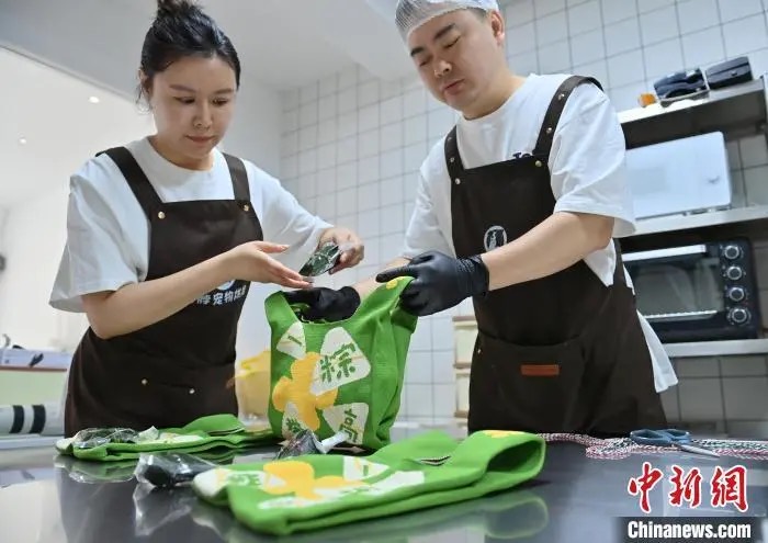 寵物也過端午節！長春推出「寵物粽子」大受歡迎