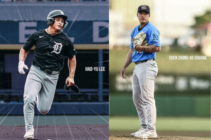 老虎隊「怪力男」李灝宇、運動家隊莊陳仲敖　入選40人名單