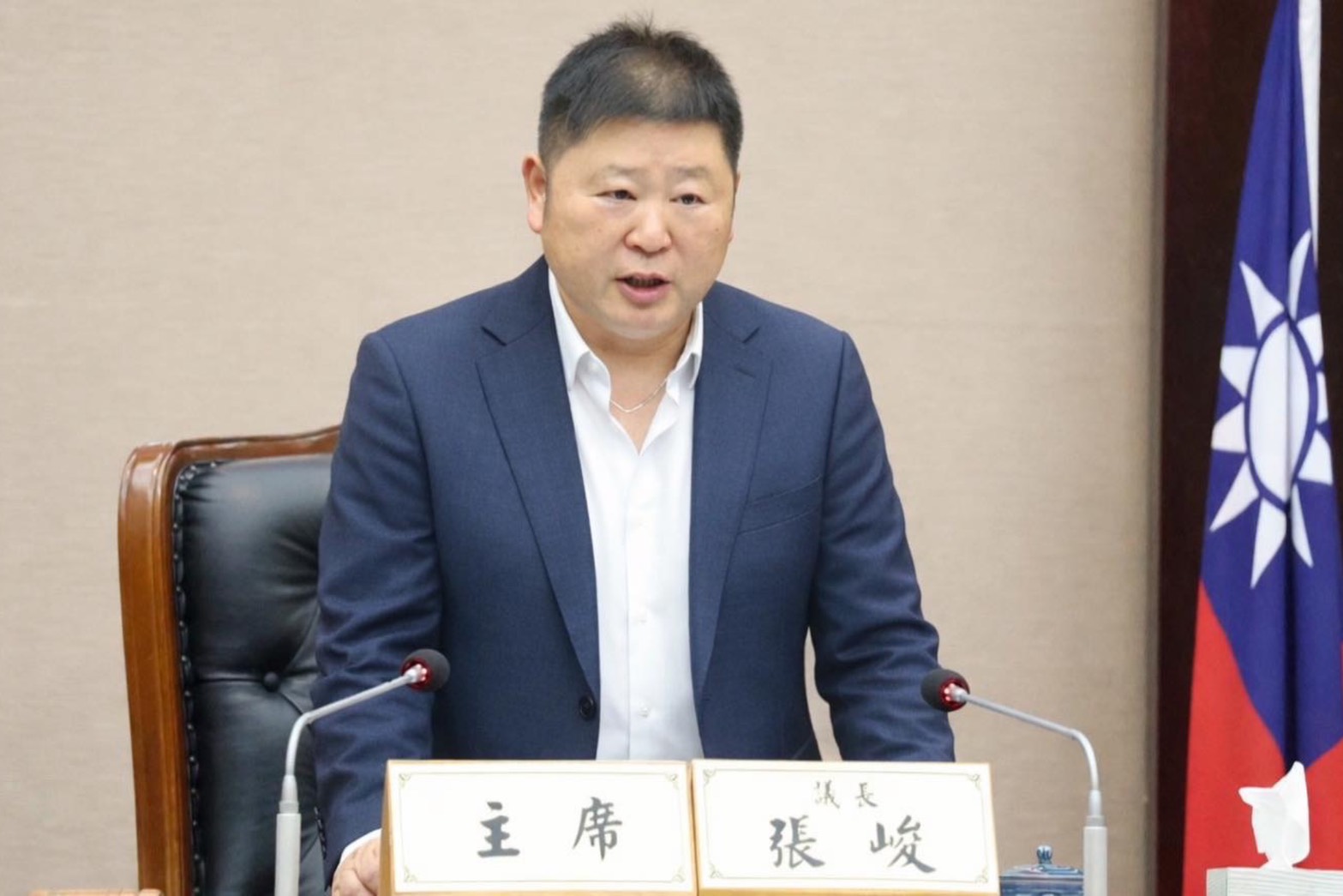 花蓮縣議長張峻宣布參選縣長　三腳督選情正式登場