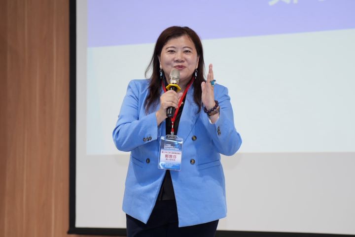 台北市私立泰北國際雙語學校國小部校長鄭雅芬表示，將持續重視科技教育，提供學生接觸新興科技及實作學習的環境。圖/記者陳思豪攝
