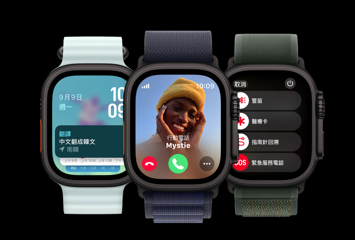  蘋果推出全新Apple Watch Ultra 2。圖/取自Apple官網