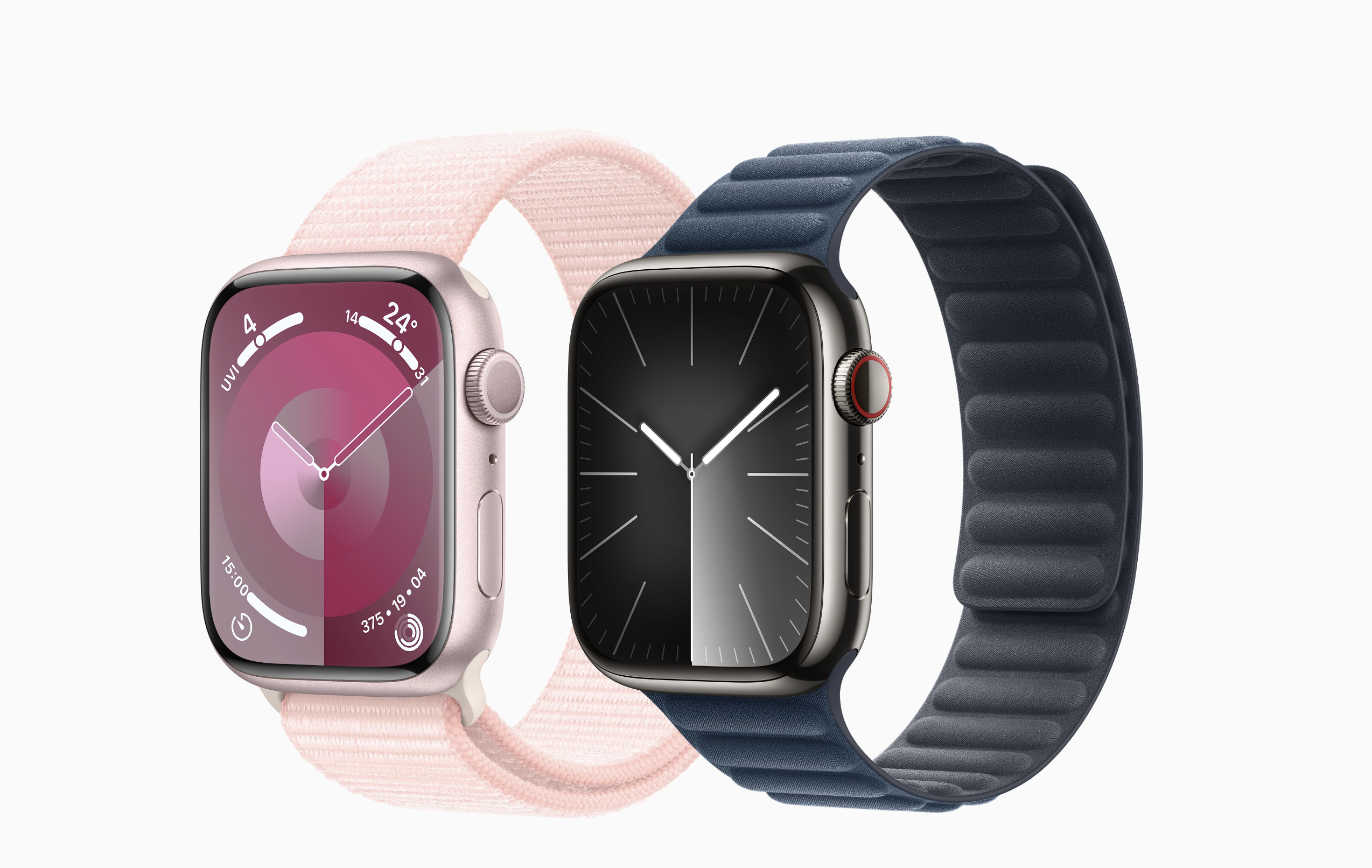 蘋果在美國銷售的Apple Watch Series 9將移除血氧功能。圖/取自蘋果官網