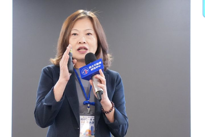 地政士公會全聯會不動產學院院長李嘉嬴指出，隨高齡化加速，不動產資產傳承將成為重要課題。圖/梅花新聞網記者陳思豪攝
