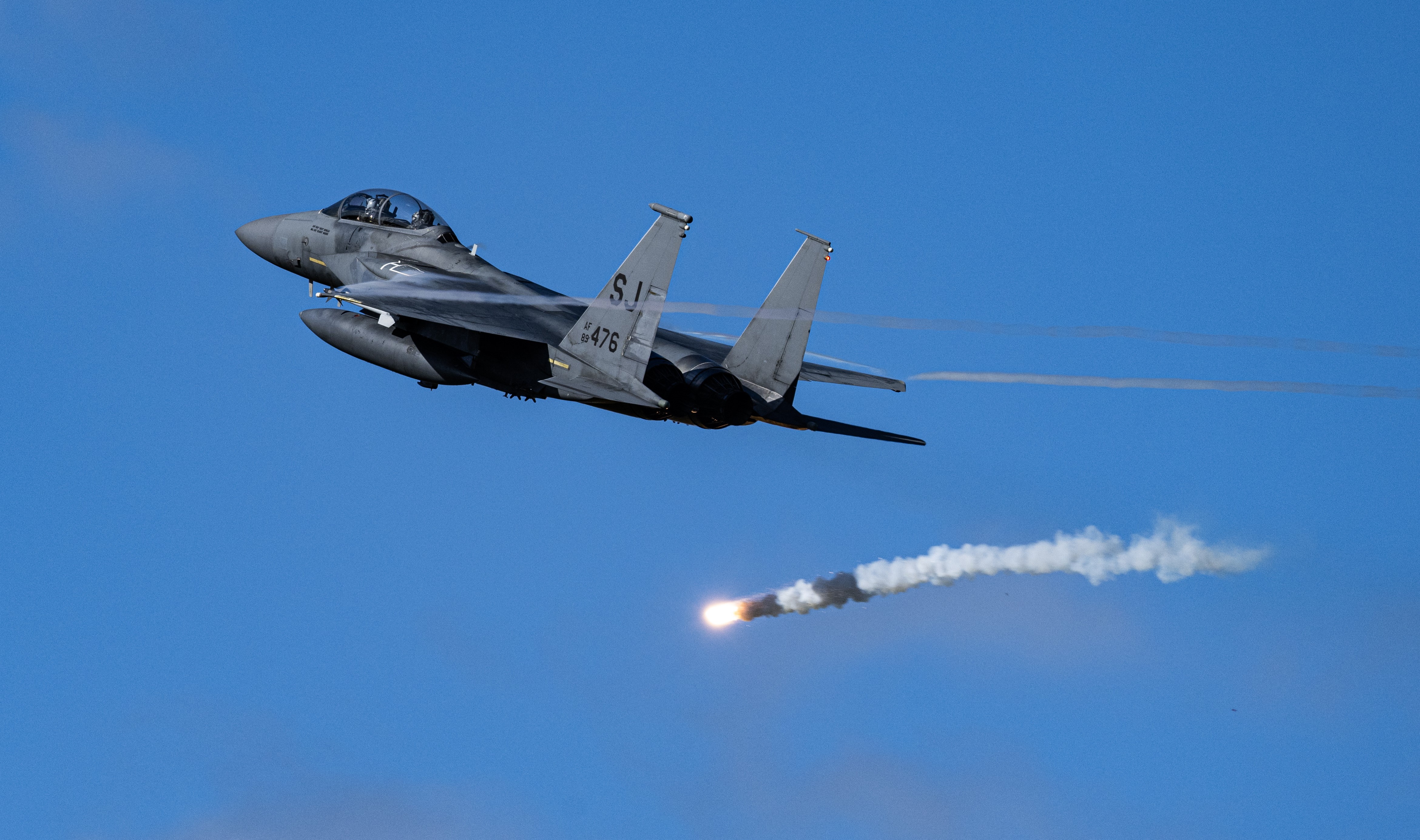 F-15戰鬥機，是美軍現役主力機種之一。 圖/取自U.S. Air Force