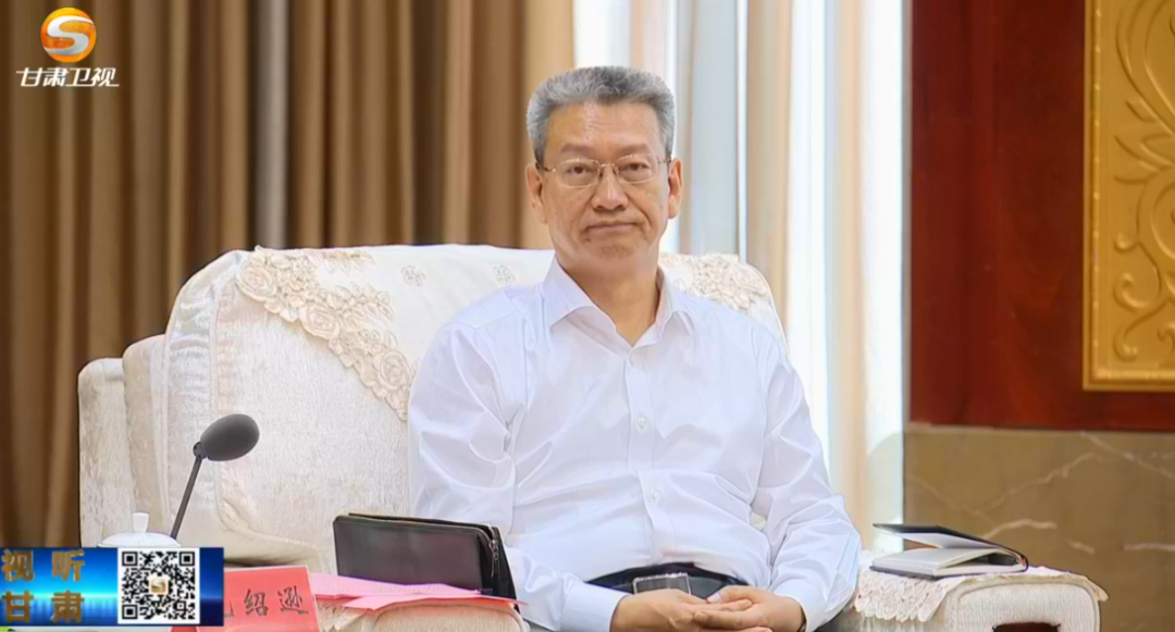 甘肅省人大常委會2日通過人事任命，決定任命原中辦副主任孔紹遜為甘肅省副省長，並決定由孔紹遜代理甘肅省長。圖／取自甘肅衛視