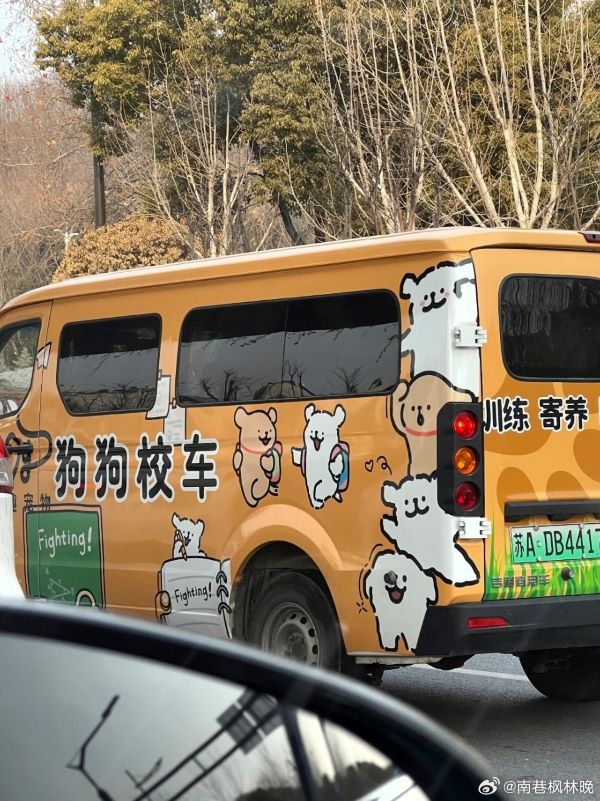 寵物托管需求增加，也只是大陸寵物產業快速成長的一環。圖/取自南巷楓林晚微博