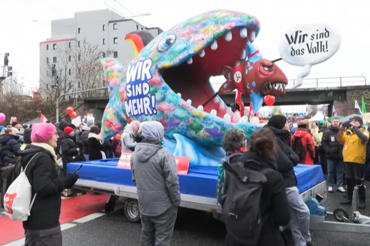 德國極右政黨成立新青年組織　數千人上街抗議爆衝突