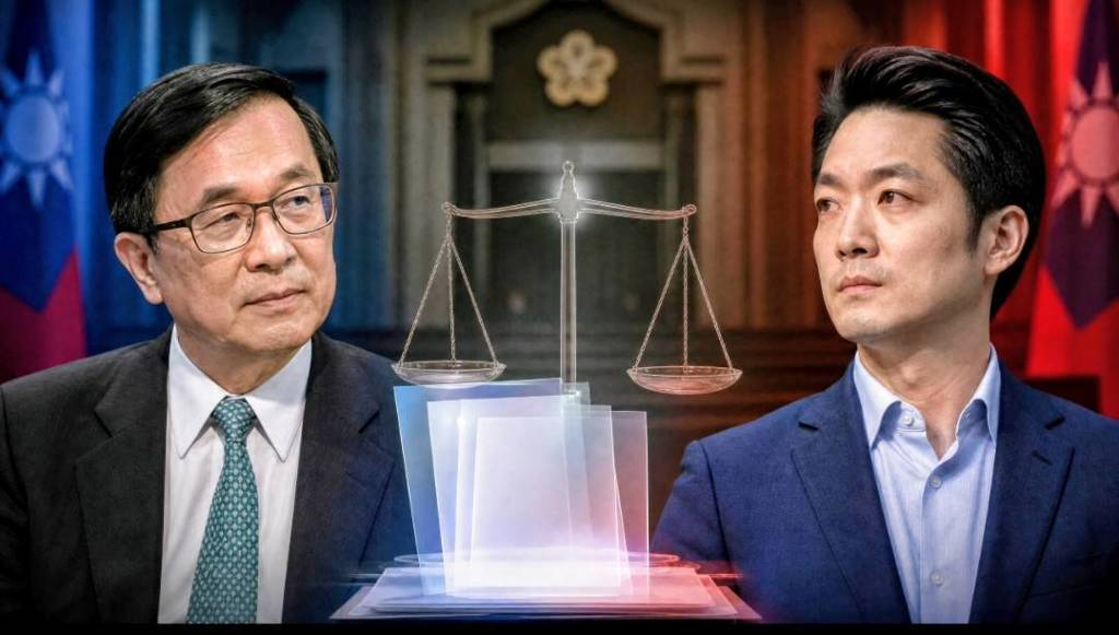 前總統陳水扁近日針對台北市長蔣萬安長子蔣得立取得國際交換學生資格一事發表看法，引發輿論爭議。（圖／台灣國際戰略學會提供）