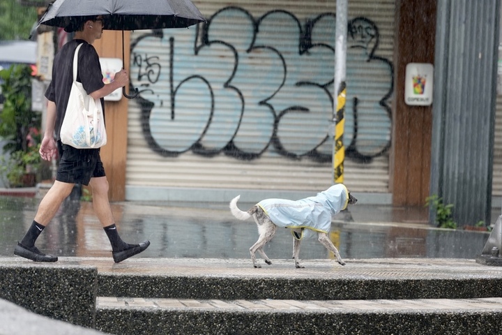西半部留意強降雨入夜後雨勢趨緩　下周日鋒面再臨防豪雨