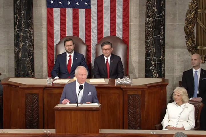 英王查爾斯三世赴美國會演說　重申英美特殊關係　挺北約、聲援烏克蘭