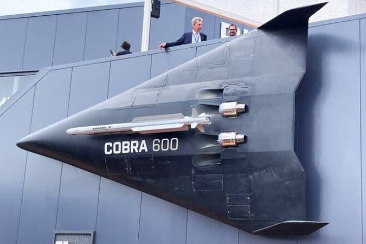 德國Cobra 600無人機首飛　擬掛載IRIS-T空對空飛彈變身「攔截機」