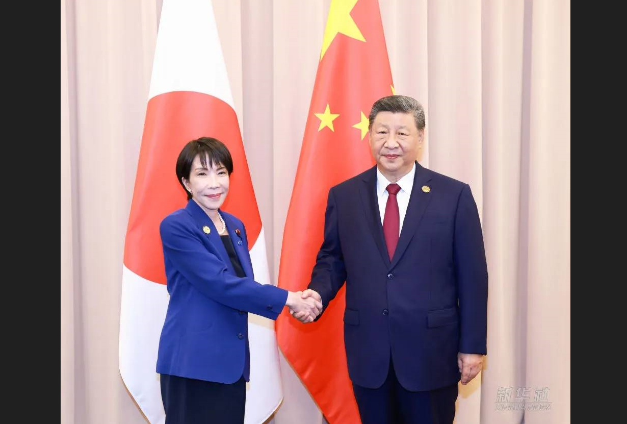 習高會僅30分　習近平先提台灣問題　高市稱維持兩岸關係良好非常重要