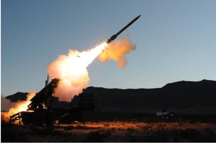 美軍的愛國者三型增程型飛彈（PAC-3 MSE）發射瞬間。圖/取自美軍DVIDS網站