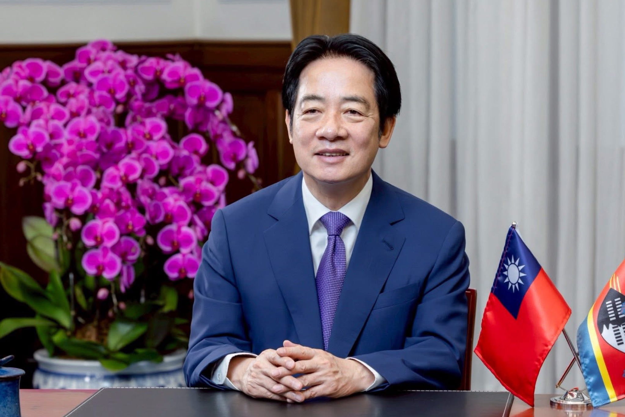 賴清德錄影祝賀史瓦帝尼「三個58」　重申「中華民國台灣」主權