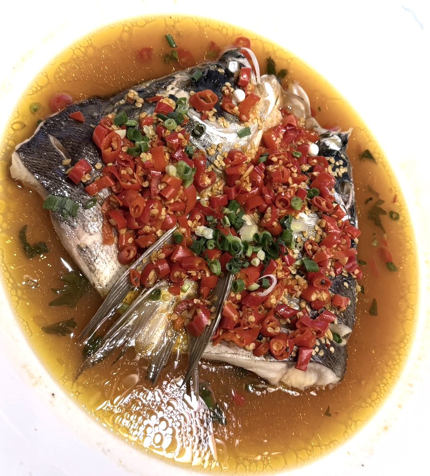  剁椒魚頭是湘味美食的傳奇之一。圖/記者陳素貞攝