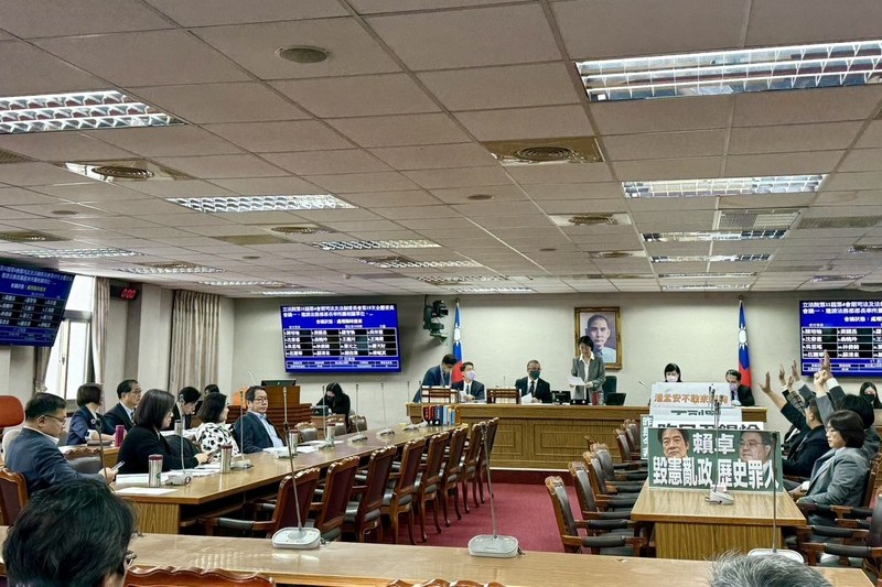 立院司委會通過提案　移請監院彈劾卓榮泰　預告「下一個是賴清德」