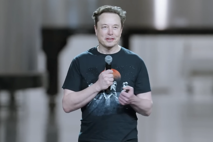 歐洲頂尖科技投資人呼籲歐洲各國減少對億萬富翁馬斯克旗下太空探索公司SpaceX的依賴。圖為今年6月，馬斯克在美國德州舉行的SpaceX簡報會。圖/翻攝自VideoFromSpace YouTube頻道