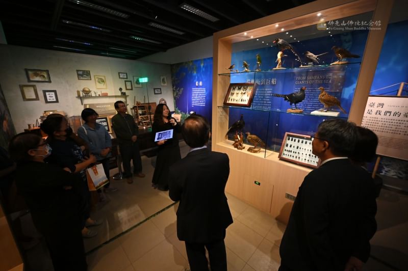 佛光山佛陀紀念館與國立海洋科技博物館合作推出「航向世界的台灣」特展。圖/佛光山提供