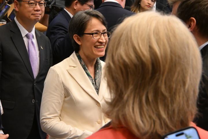 蕭美琴現身歐洲議會發表演說　外媒：相當罕見