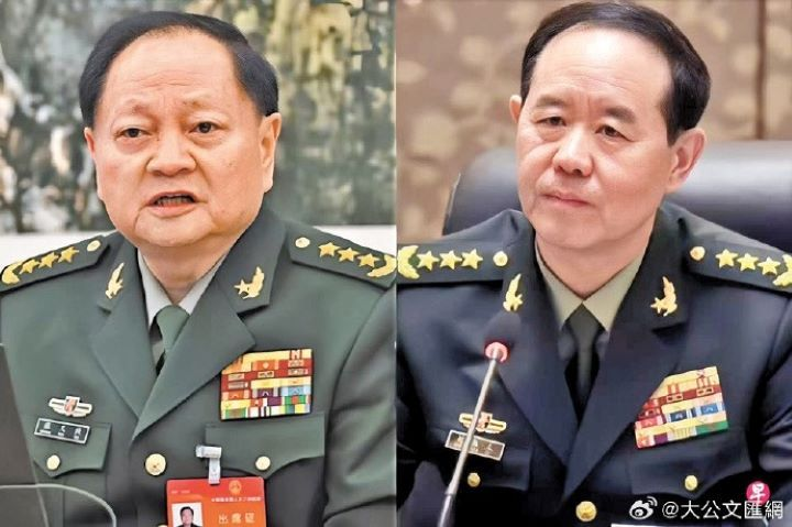 落馬7個月後　張又俠、劉振立被撤大陸國家軍委職務