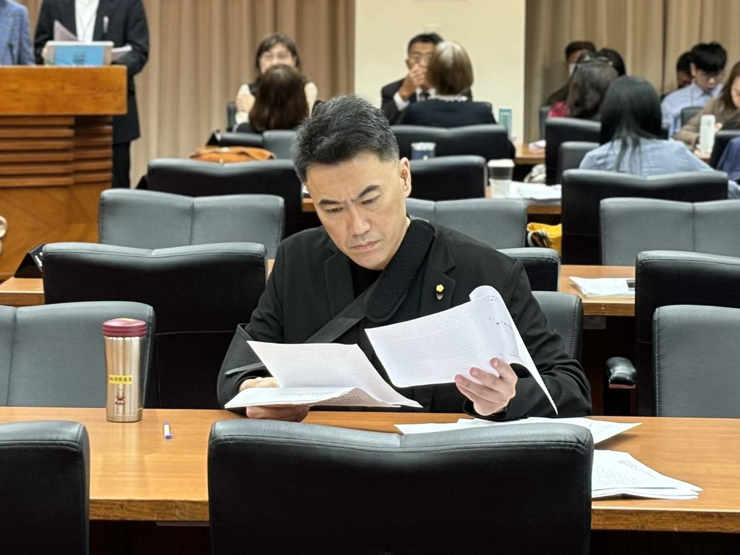 黨部遭檢調搜索後　藍委林沛祥接任基隆市主委