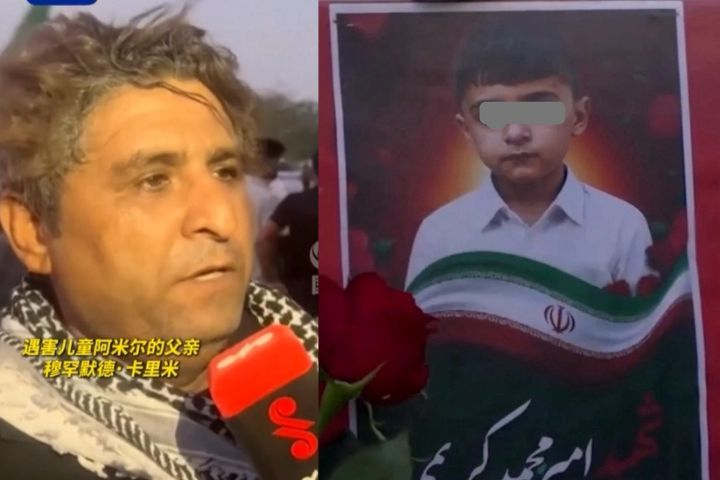 【伊朗危機】4歲男童參加婚禮遇襲亡　父親含淚要求復仇