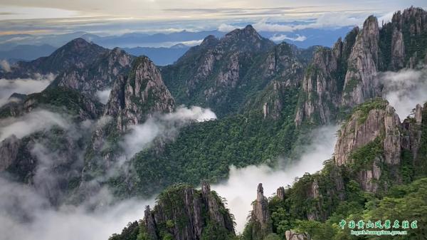 安徽黃山是中國世界地質公園首批入選。圖/取自黃山風景區管委會官網