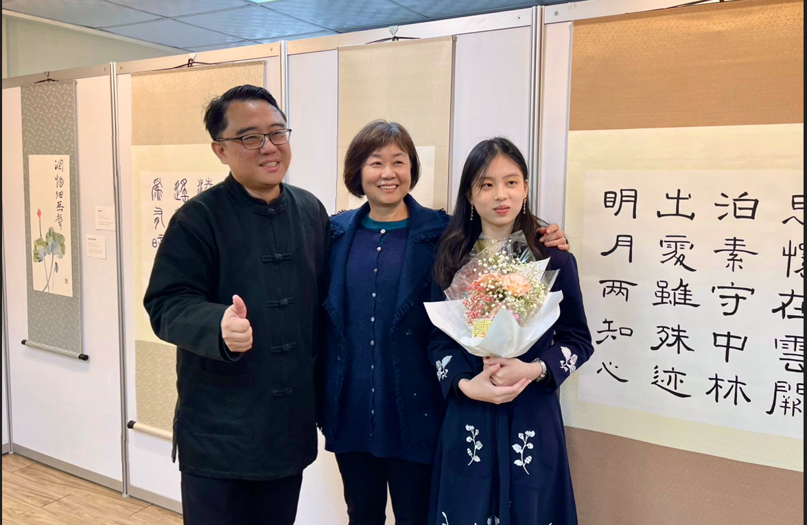 與孩子談心　書法是一個好方式　聽聽陳復與陳晉父女的心得