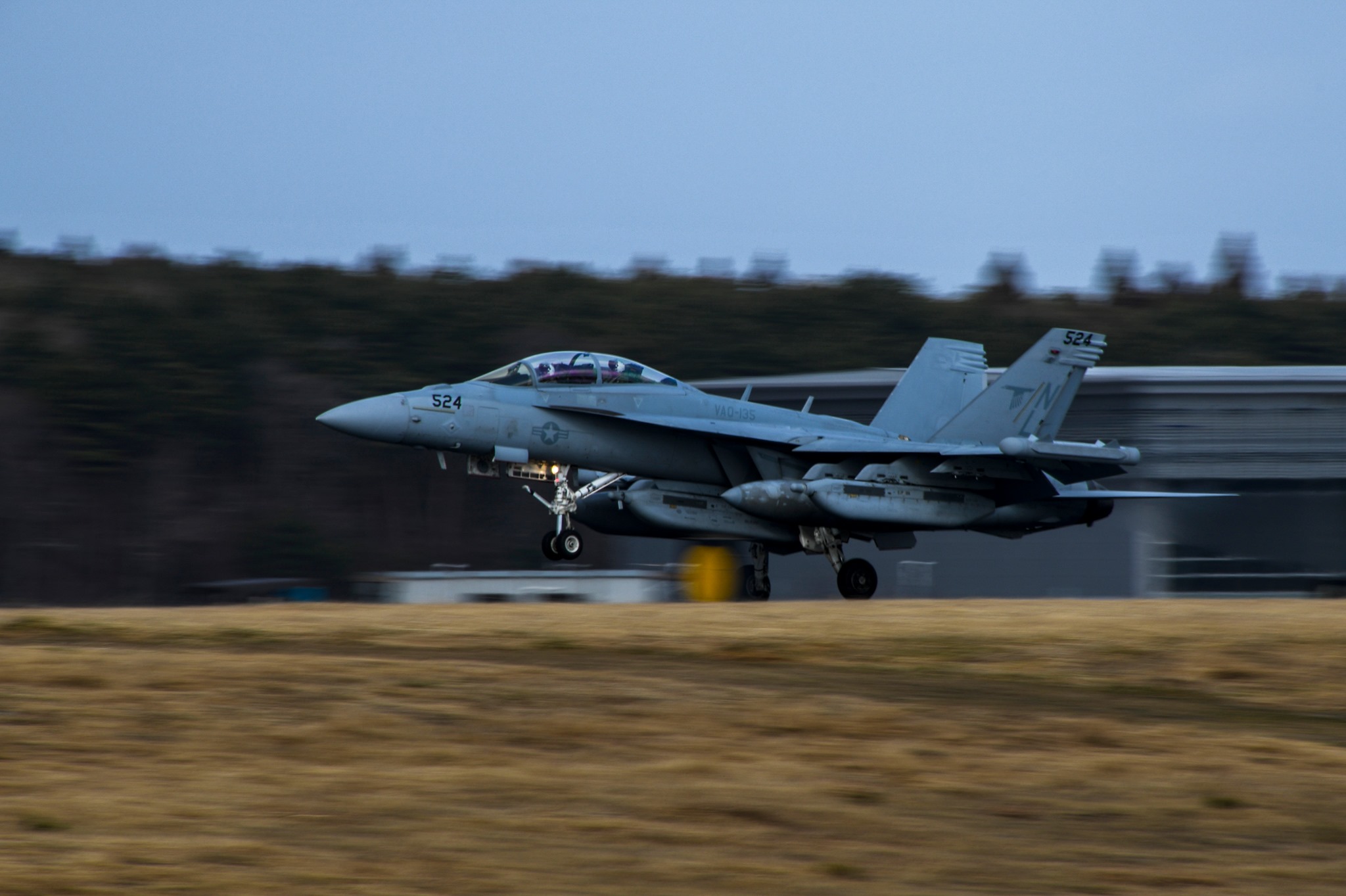 【快訊】美海軍EA-18G電戰機墜毀  2飛行員下落不明