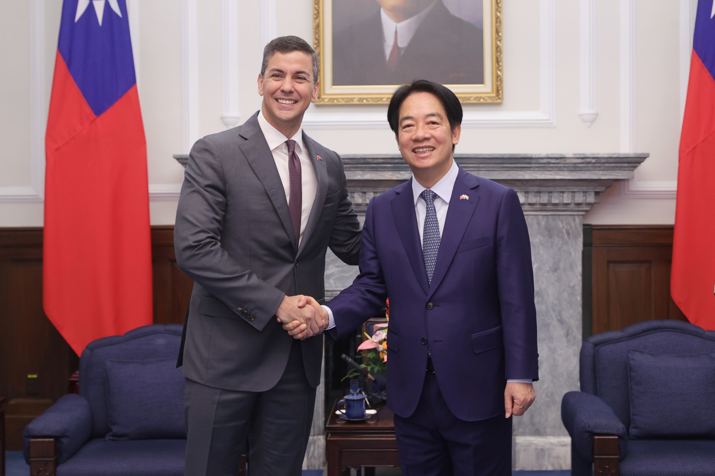 不懼中國施壓　巴拉圭總統率團訪台：台巴都與強敵抗爭　感同身受