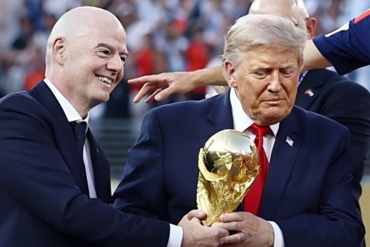 拍馬屁真有用！傳川普拱FIFA主席接聯合國秘書長　英凡提諾成超級黑馬