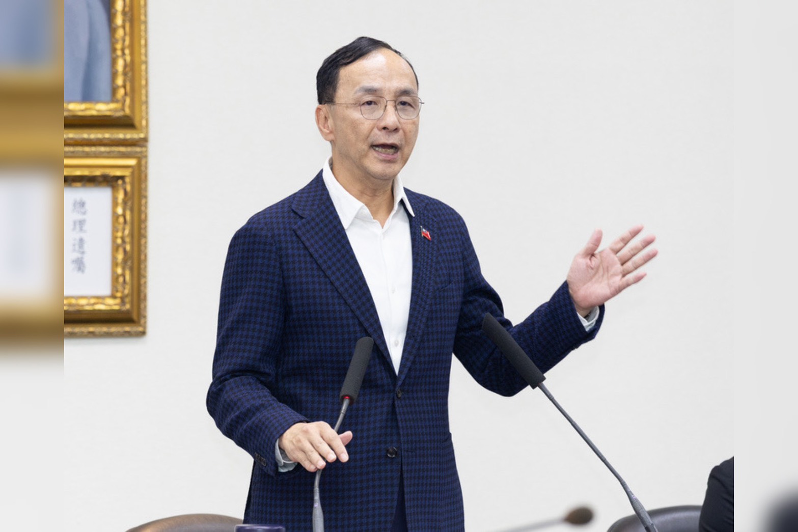 主持國民黨中常會 朱立倫批：民進黨技術性卡關雙城論壇