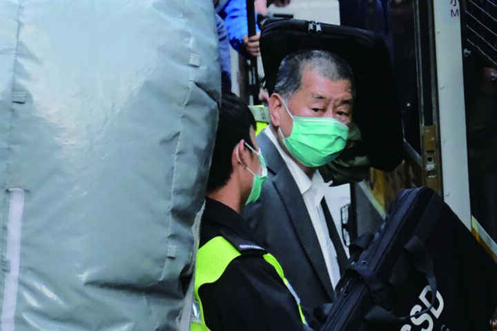 【有片】黎智英涉《港區國安法》案求情聆訊已在第二天完成　法庭將盡快宣布判刑日期