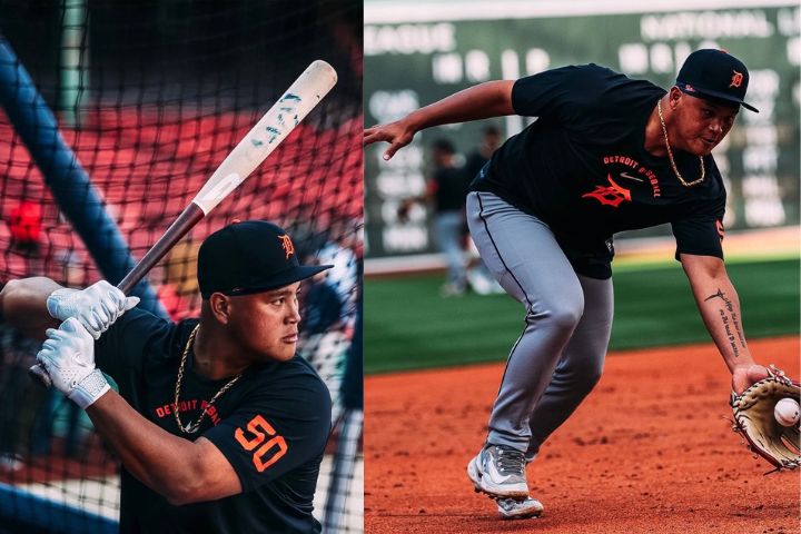 李灝宇披老虎50號球衣MLB初登場　先發三壘第8棒出擊、吞1K