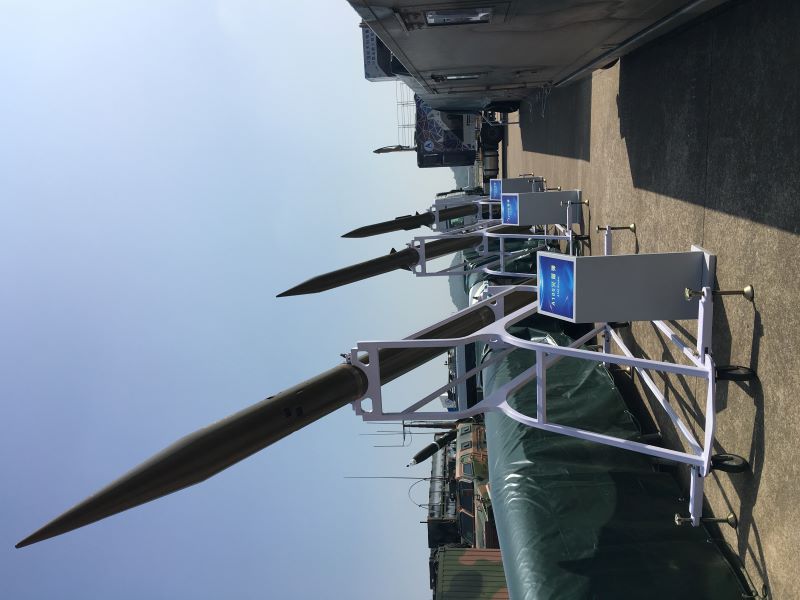 大陸解放軍發展的長程火箭系統，愈來愈先進。圖/記者楊俊斌攝