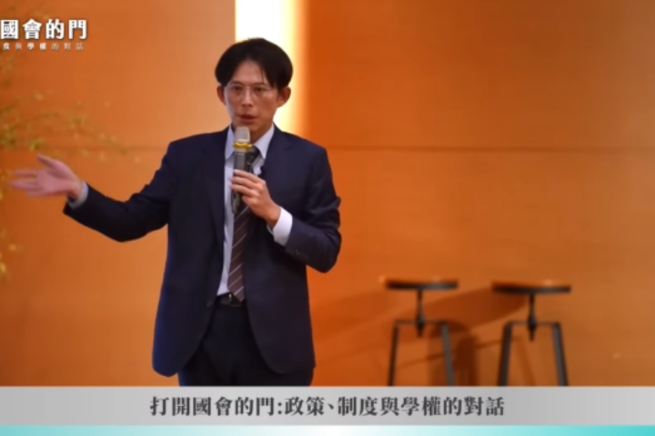 黃國昌文大感性演講　揭爭取學權背後的孤獨傷痕