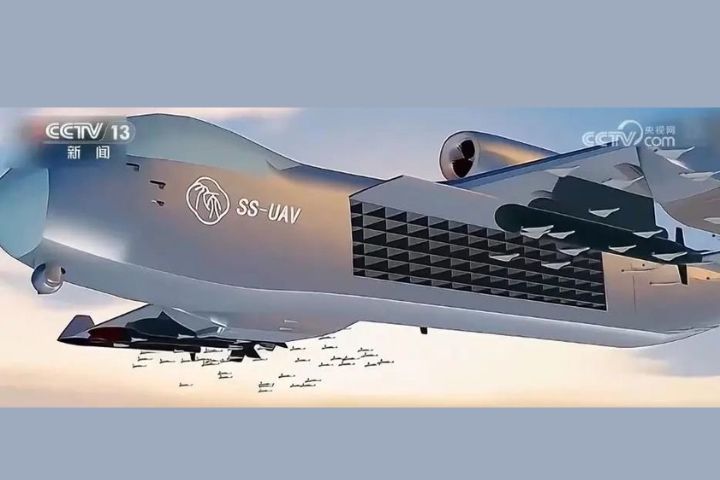 陸製「蜂群母艦」九天無人機將首飛 航程7000公里 載彈量6噸