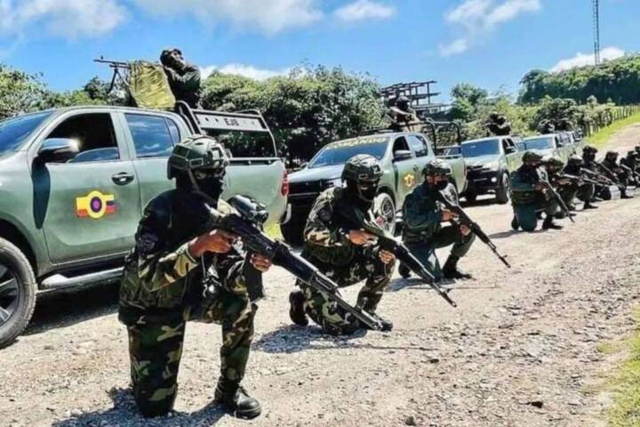 傳美國將直接對委內瑞拉境內發動攻擊，委國舉行全國緊急軍演。圖/取自Valhalla《推特》