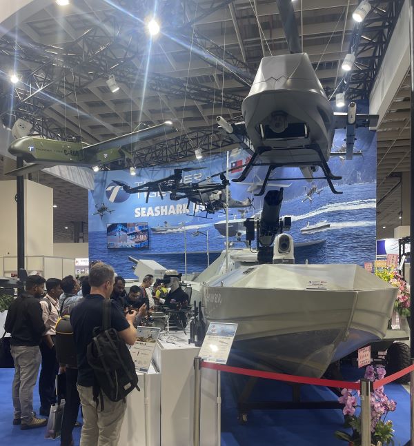 攻擊型無人艇也將是國軍作戰主力，規劃採購自殺無人艇1320艘。圖/記者楊俊斌攝
