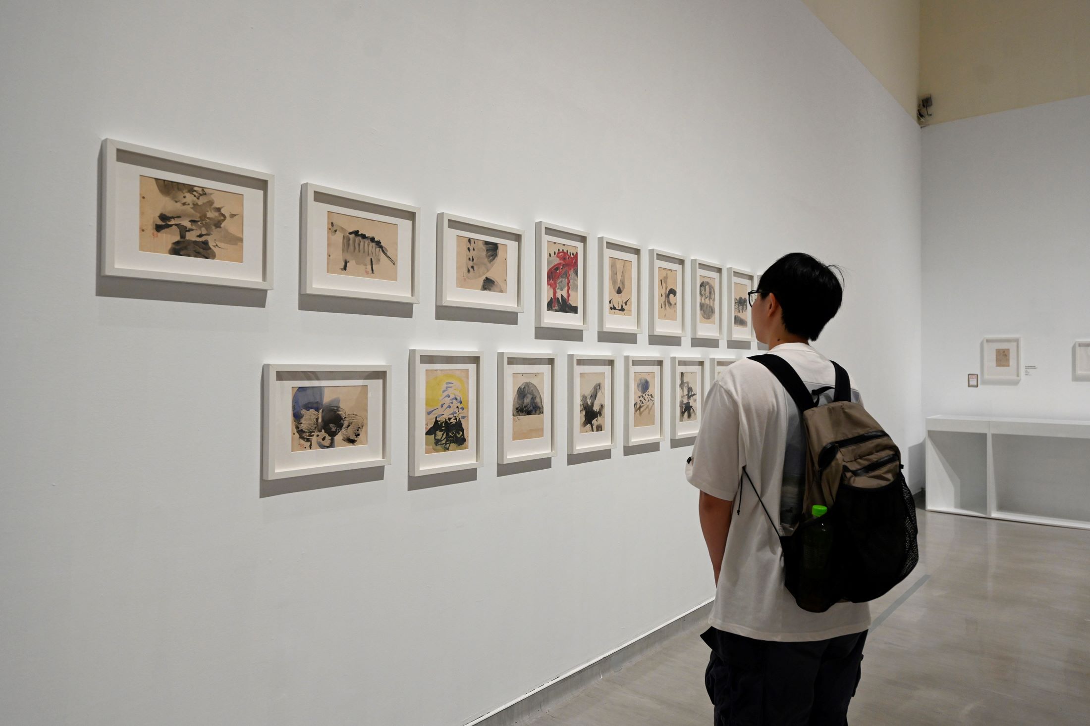 「山水變奏—李重重的水墨歷程」展場。圖/國美館提供