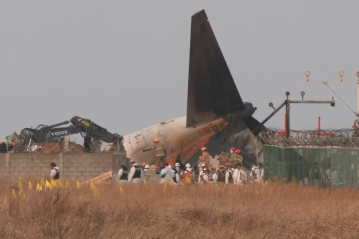 濟州航空釀韓國境內最大空難179死　韓國進入7天全國哀悼期