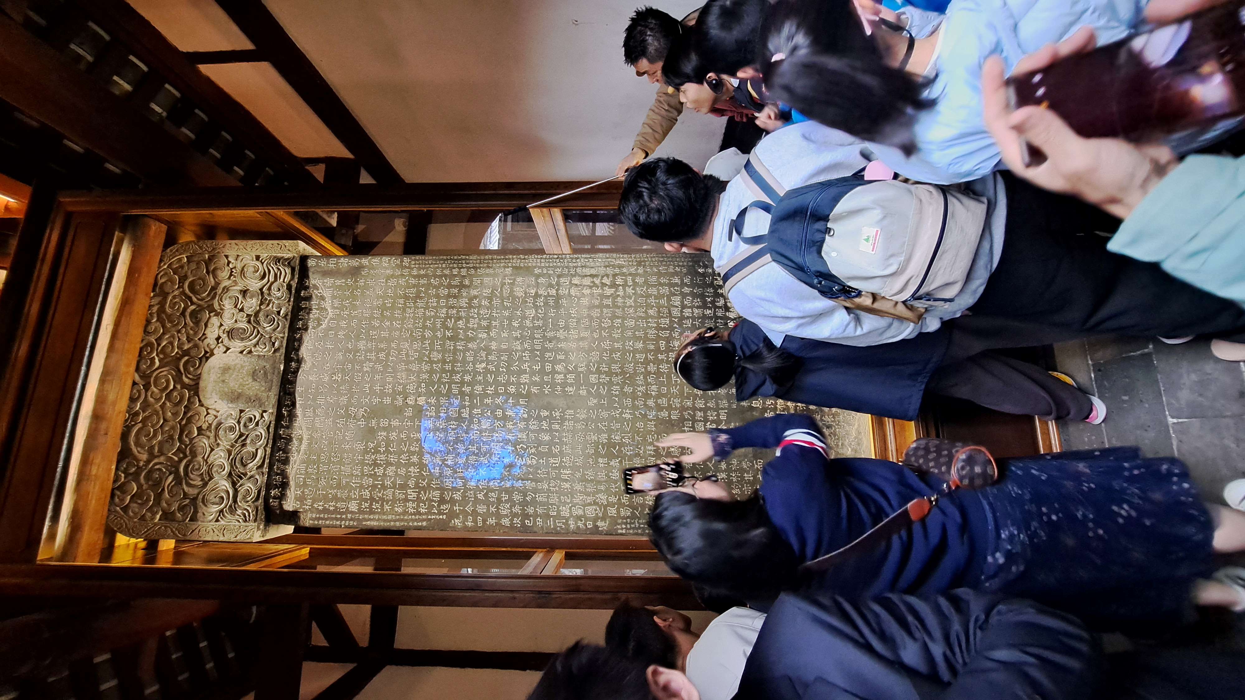 成都武侯祠的「三絕碑」。圖/記者宋秉忠攝