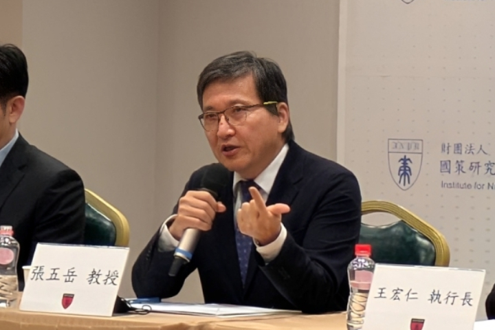 張五岳認為，中美於川習會簽署新的公報意義非常有限，可能性不大。圖/記者高陸攝