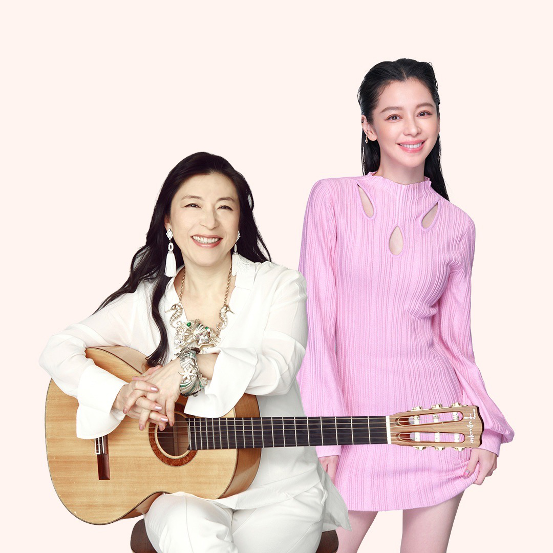 徐若瑄（右）將擔任小野麗莎高雄演唱會嘉賓。圖/好滿意音樂提供