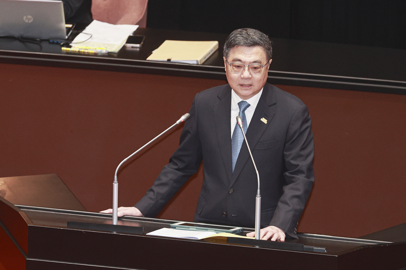 卓揆施政報告：籲立院支持院版《財劃法》、總預算及各項特別條例