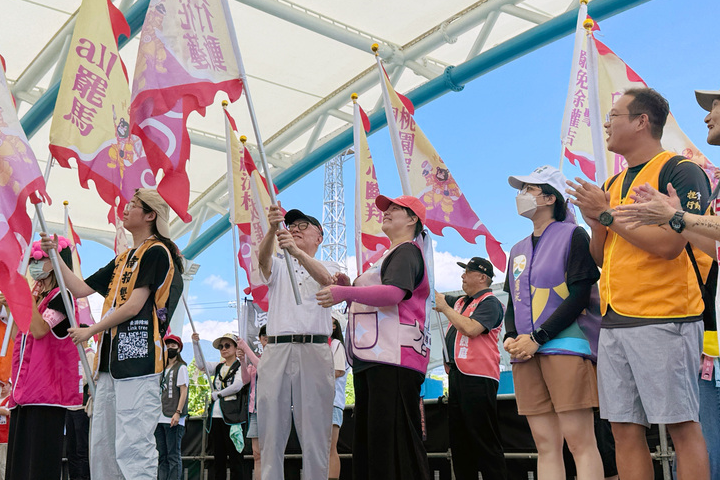 大罷免遶境花蓮出發 傅崐萁：不要玷汙鄉親