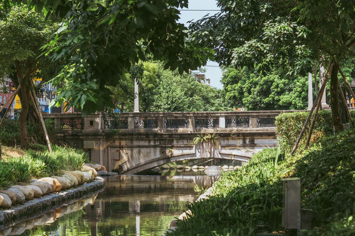 台中著名景點綠川28日傳出女子墜落身亡的意外。圖/取自臺中觀光旅遊網