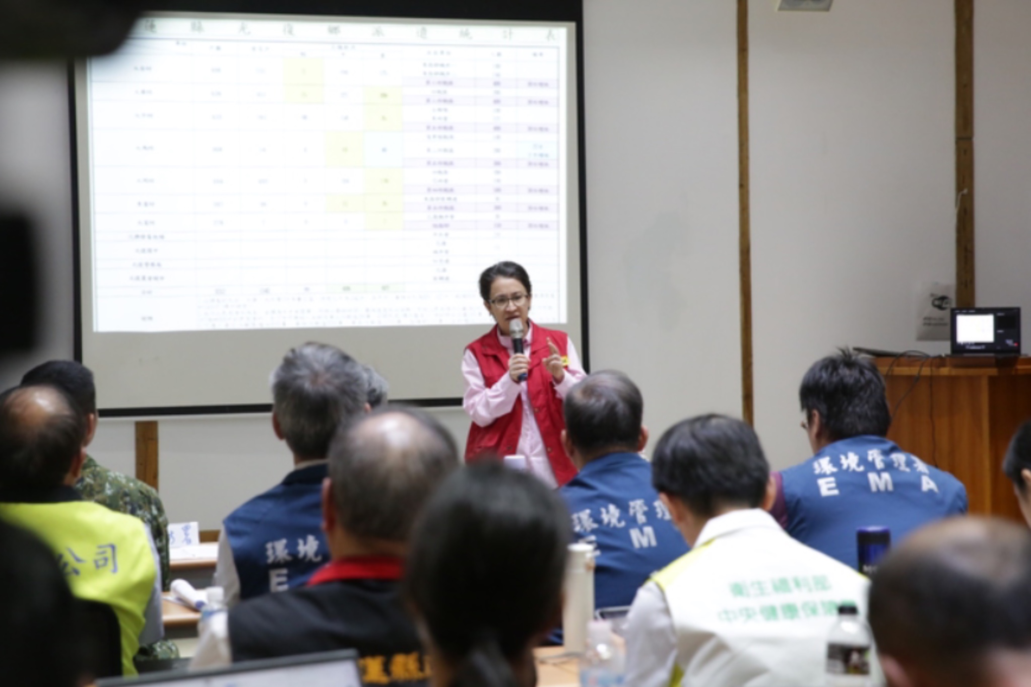 遭控要求村民迴避　蕭美琴駁斥：未進入公所開會