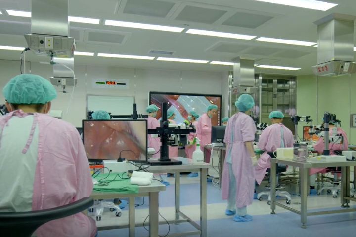 林口長庚醫院實驗動物中心積極支持進階臨床手術教學。圖/長庚醫院提供