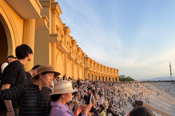銀川覽山公園　收藏一場賀蘭山下的夕陽秘境